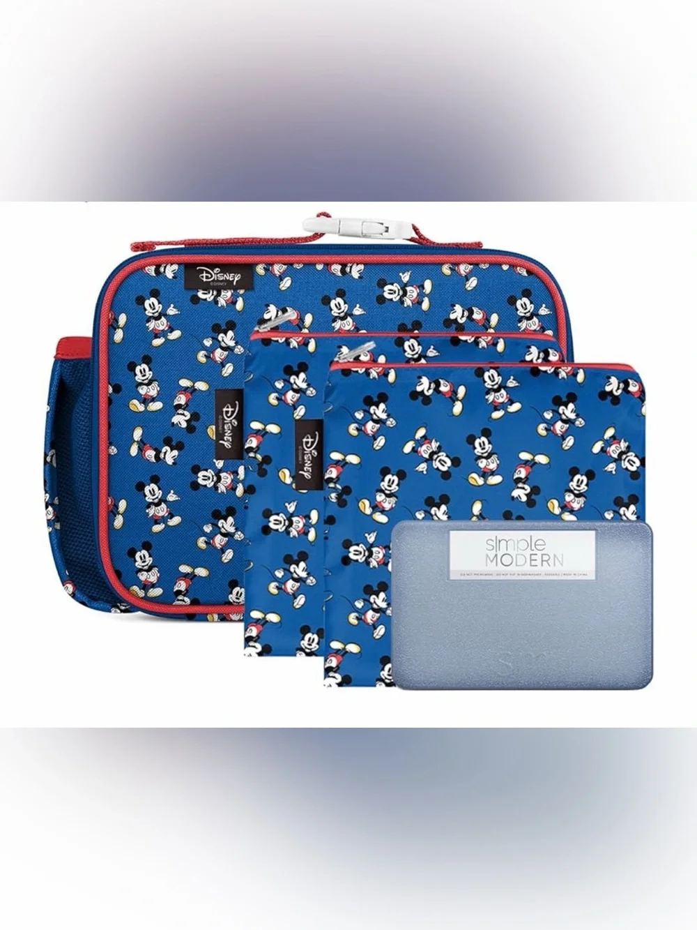 Simple Modern Disney Kids Lunch Set-Retro Mickey Mouse